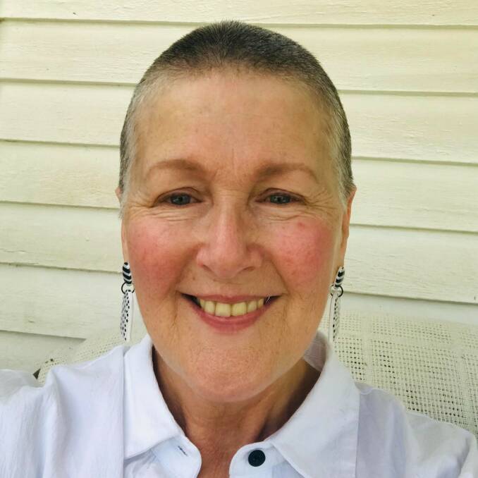 AFTER: Leiza Clifton shows off her new short-hair look. Ms Clifton lost her long locks to raise money for the Cancer Council Victoria. 
