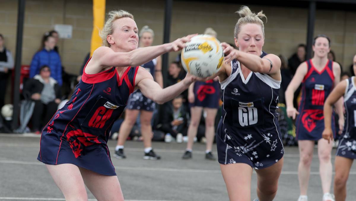 Hayley Plozza and Kate Ryan starred for their teams on Saturday.
