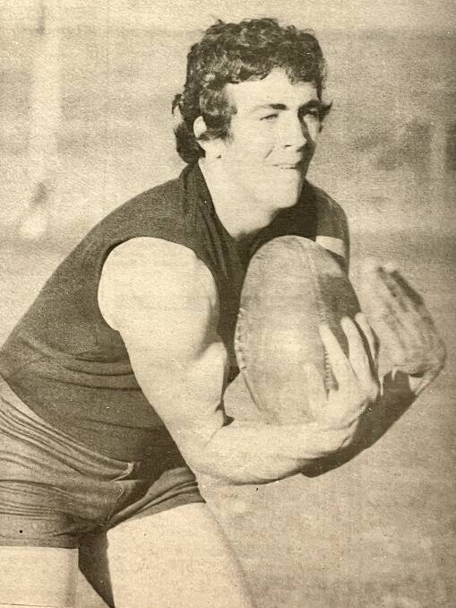 Terry O'Neil training ahead of the big game against Fitzroy. File picture