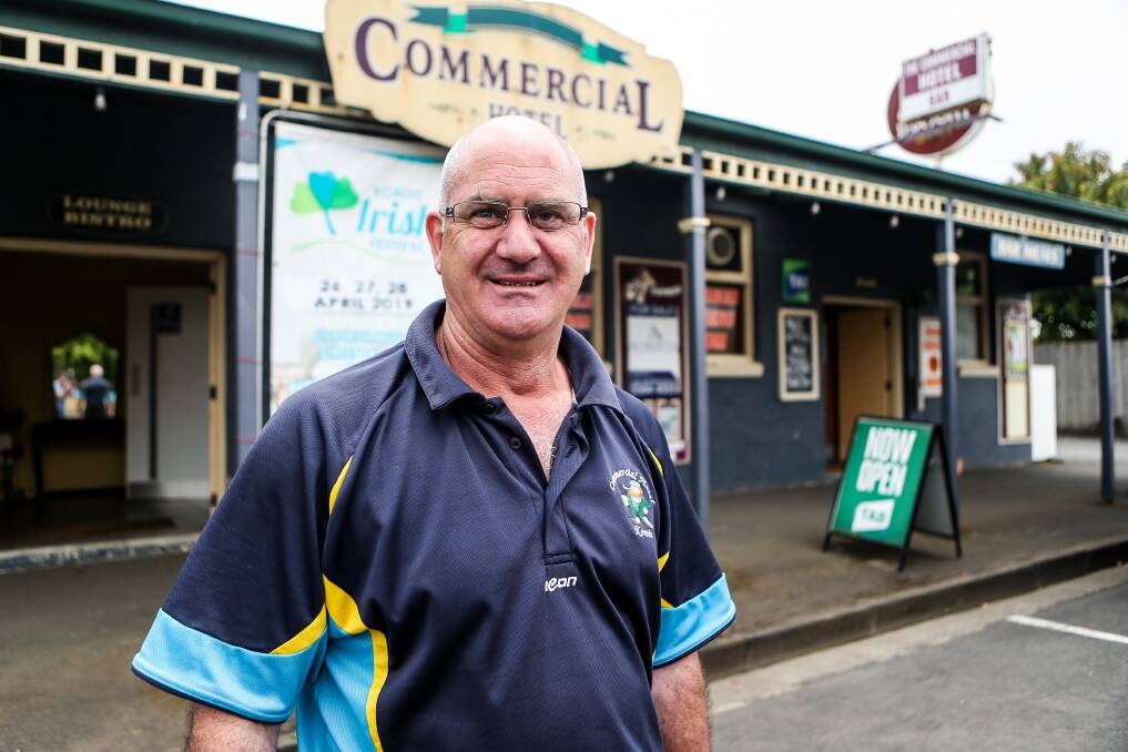 Darren Smith from the Commercial Hotel in Koroit.