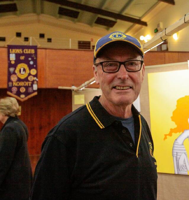 IMPORTANT ROLE: Graeme Poynton has moved into the role of secretary for the Koroit Lions Club. Picture: Anthony Brady 