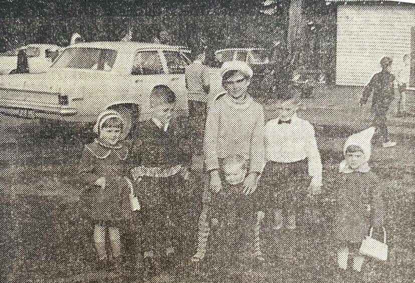 SIBLINGS: The Hoy family of Koroit, Loretta, Johnny, Mary Ann, Michael, Maureen and Kevin. 