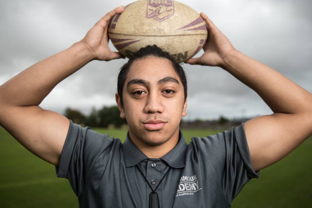 WIDE WORLD: Warrnambool rugby player Trinity Pompey has been selected in a squad that will tour Europe in April next year. Picture: Christine Ansorge
