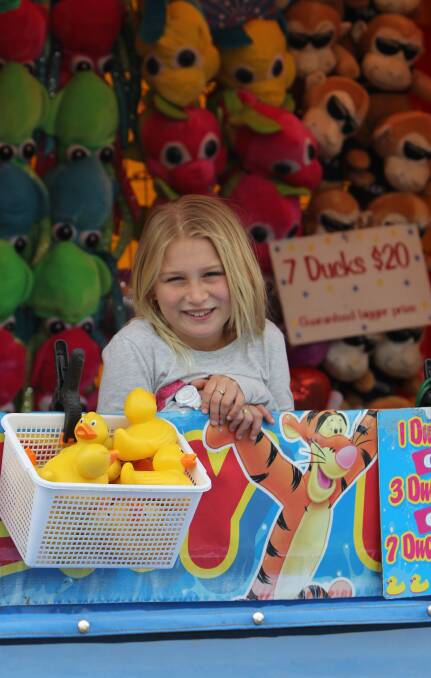 READY: Mia Chambers is excited about the Warrnambool Show this weekend. Her family has been providing entertainment at shows for six generations.
