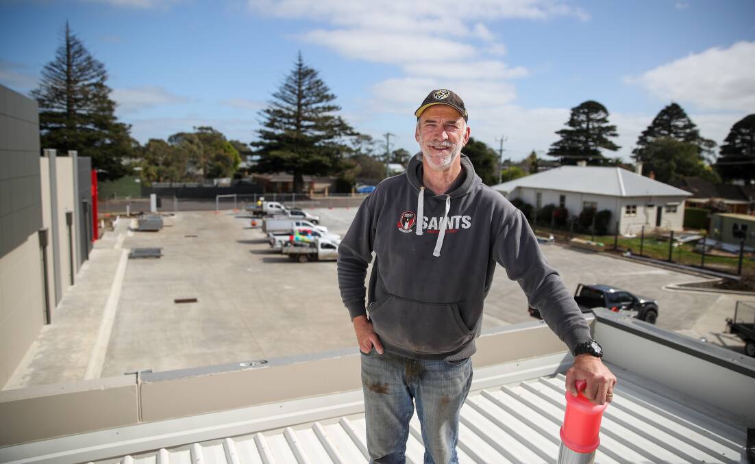 NEW LOOK: Mick Daly from Koroit IGA supermarket is pleased with its upgrade. Picture: Morgan Hancock 