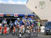 Murray to Moyne riders in the heart of Port Fairy. 