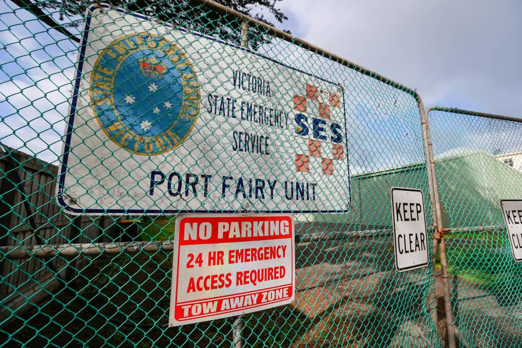 The old Port Fairy SES site.