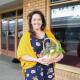 Cassie Carroll from the Koroit Community Produce and Plant Swap. Picture: Anthony Brady