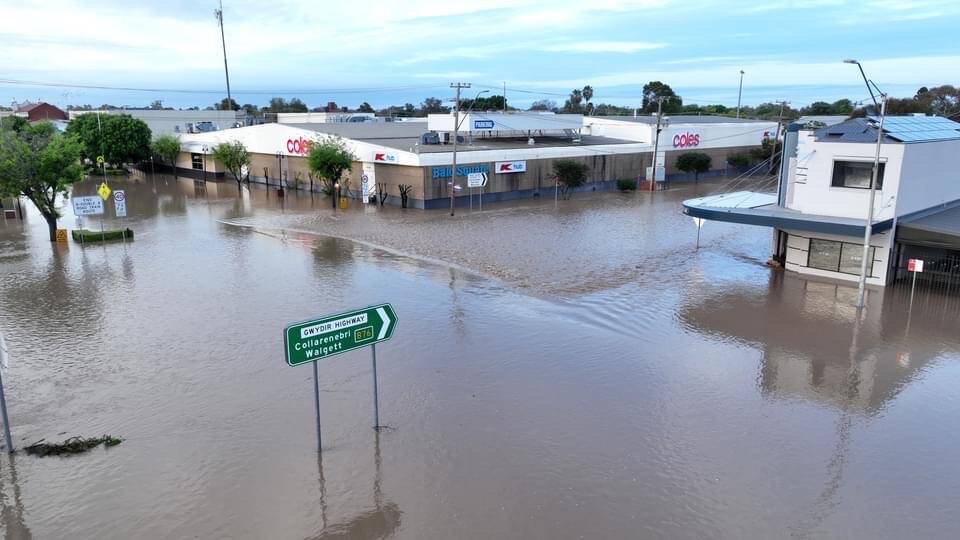 A woman aged in her 20s remains missing in floodwaters in the NSW Central West. Pictures by Transport for NSW, NSW RFS Cudgegong District