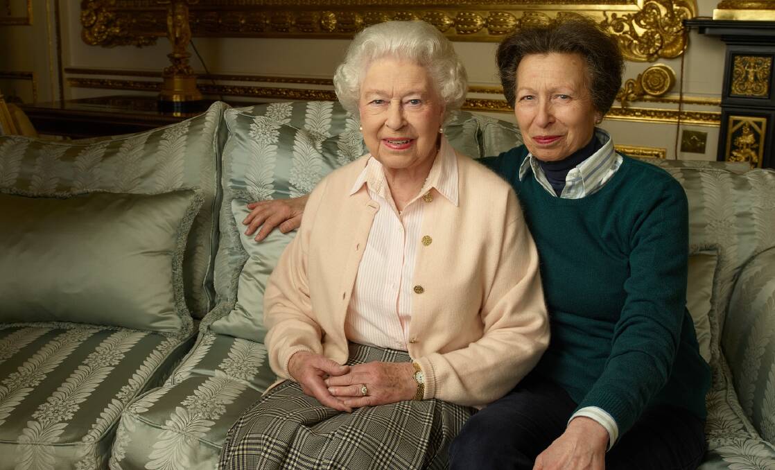 Queen Elizabeth II and her daughter Princess Anne. Picture by The Royal Family/Facebook