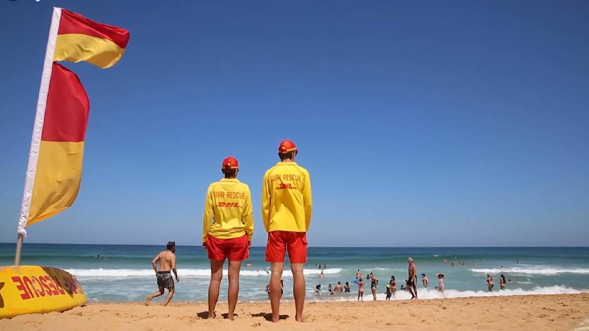 The risk of a coastal drowning is four times higher on Australia Day. Picture by Surf Life Saving NSW