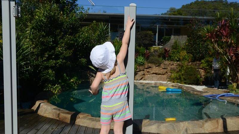 A survey found one in six children aged six months to 17 years old has never had a swimming lesson. Picture by Dave Hunt/AAP