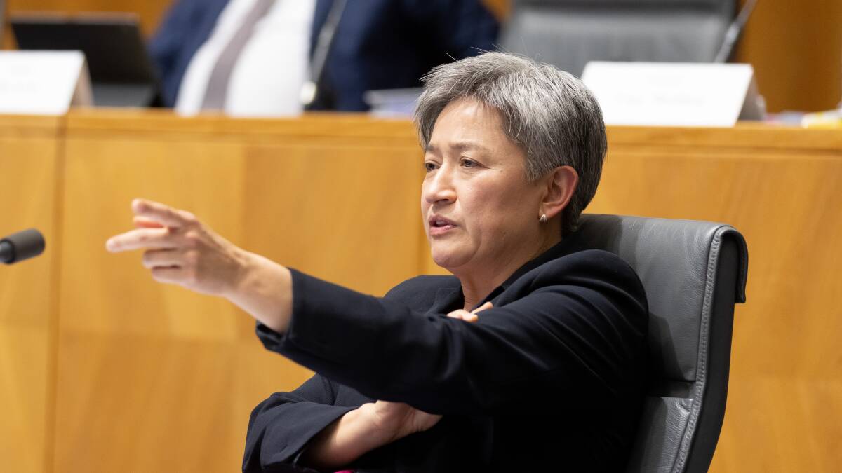 Opposition foreign affairs spokeswoman Penny Wong says Labor will back the government if it choose to impose further sanctions on Russia. Picture: Sitthixay Ditthavong