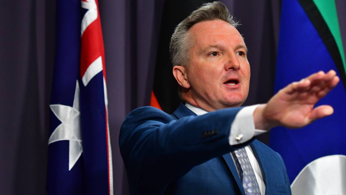 Climate Change and Energy Minister Chris Bowen said the plan was "pro-climate" and "pro-industry". Picture by Elesa Kurtz
