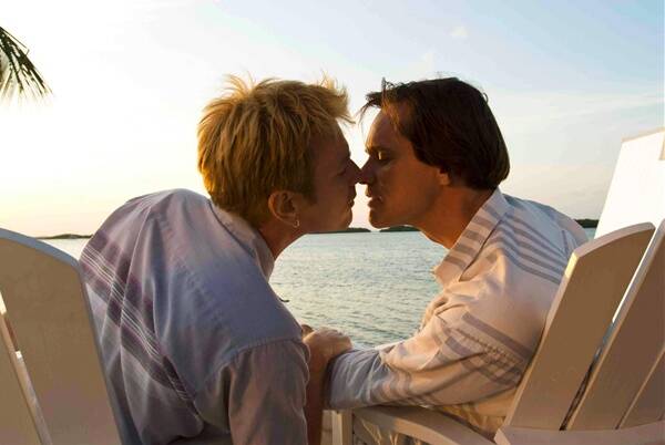 Ewan McGregor and Jim Carrey play gay lovers in the funny con-man movie  I Love You Phillip Morris .