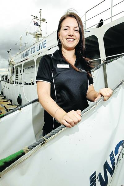 Former Hamilton woman Anna Sutherland, 24, is setting sail with YWAM for Papua New Guinea to help conduct health and dental checks with PNG locals.