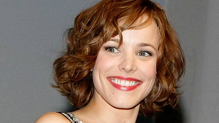 Rachel McAdams ... owner of a particularly white and bright smile.