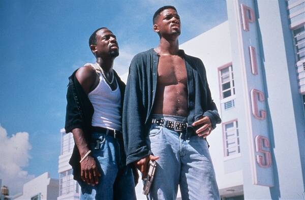 Bad Boys  starring Will Smith, Martin Lawrence and Will Smith's abs.
