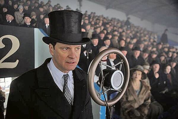 Colin Firth gives the best performance of his career in  The King's Speech .
