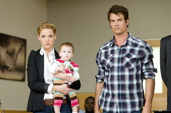 Katherine Heigl and Josh Duhamel get a surprise one-year-old in the so-so  Life As We Know It .