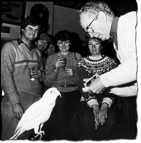 Mickey Bourke was as famous as the pub named in his honour and his cockatoo's tricks amazed patrons.  MICKEY BOURKE 1924 TO 2009