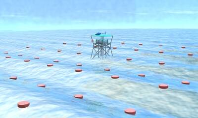 AquaGen's SurgeDrive system could be put in place off the Portland coast.