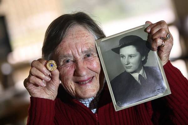 Casterton resident Jessie Flanders played a pivotol role in helping the Allies win World War II by decoding Japanese radio messages and was awarded with a medal from David Cameron.