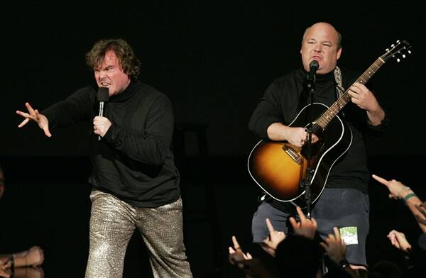 Jack Black and Kyle Gass are Tenacious D, who will make you rock as hard as you laugh.