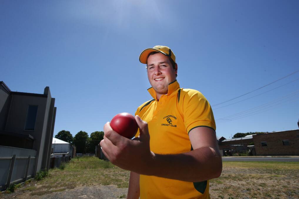 Camperdown’s Darcy Hinkley picked up five wickets in five balls, a triple hat-trick, on Saturday. 
