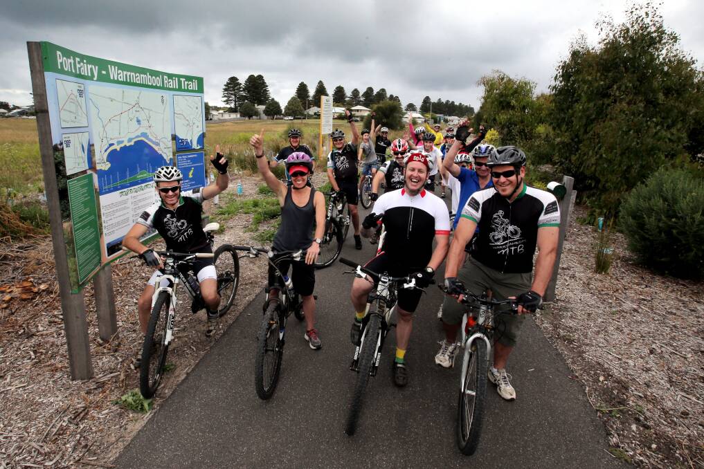 Warrnambool Mountain Bike Club hosted a return ride from Warrnambool to Port Fairy yesterday.