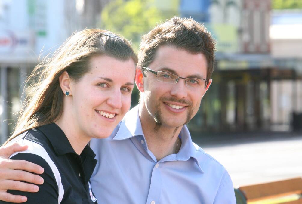 Alison and Simon Buccheri are happy with their move to Camperdown.    
