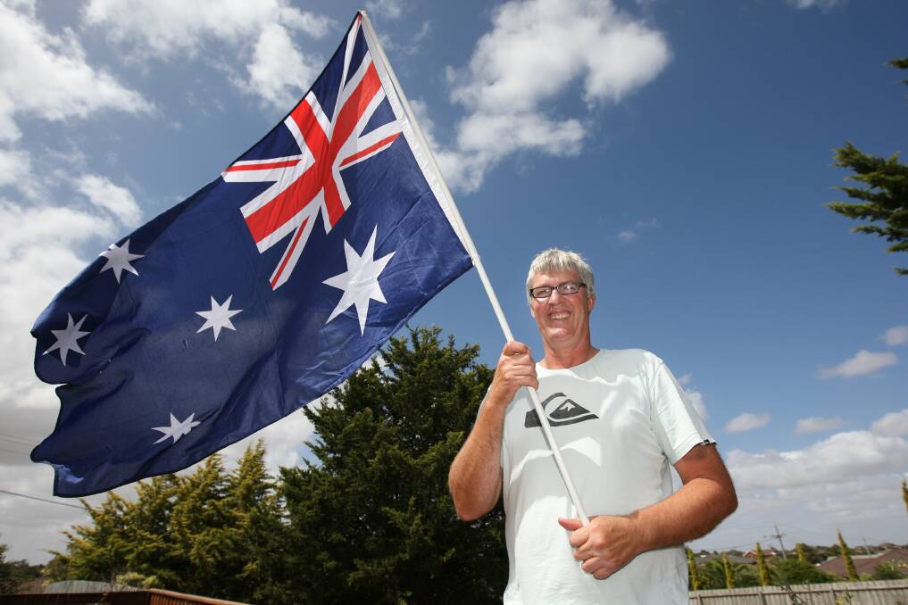Peter Cheyne has been in Australia for 15 years and will become an Australian citizen today. 