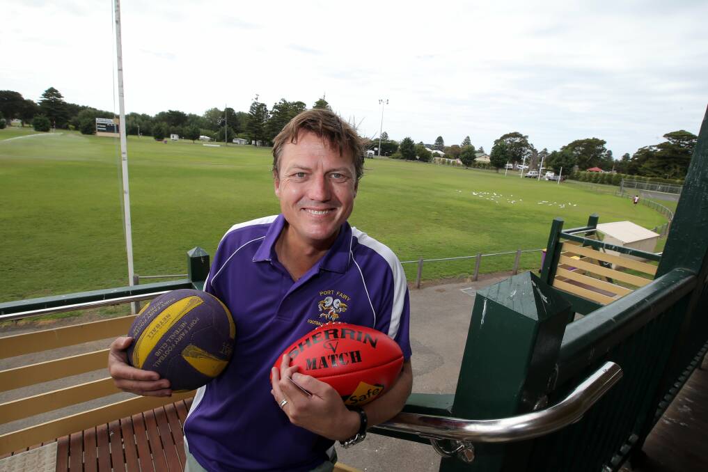 North Melbourne Football Club president and football commentator James Brayshaw is Port Fairy Football Netball Club’s number one ticket-holder. 