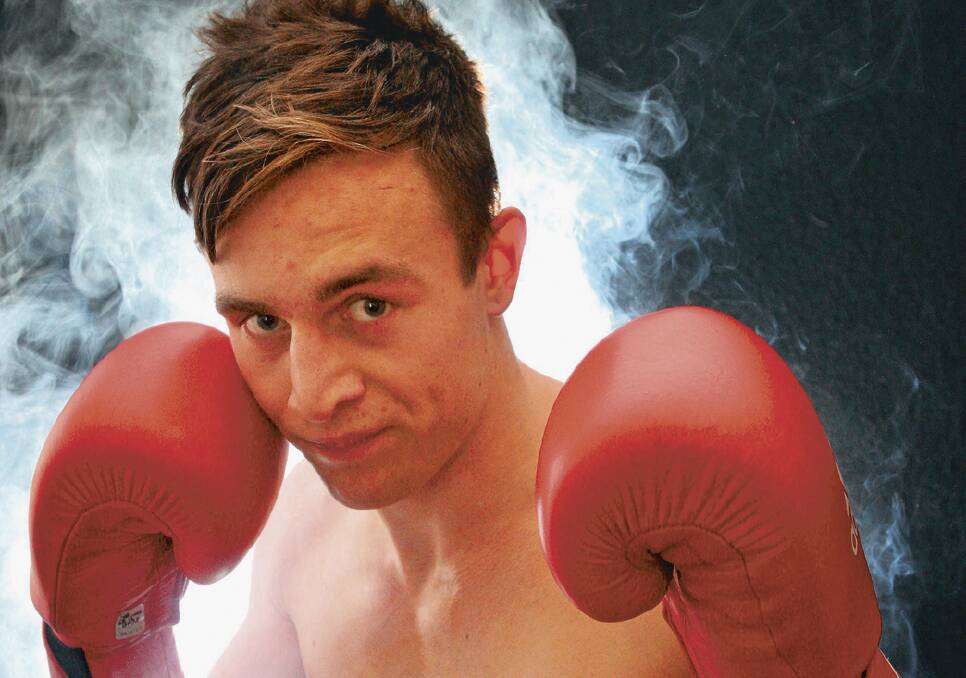 Izaac Dwyer: mixing football with boxing.