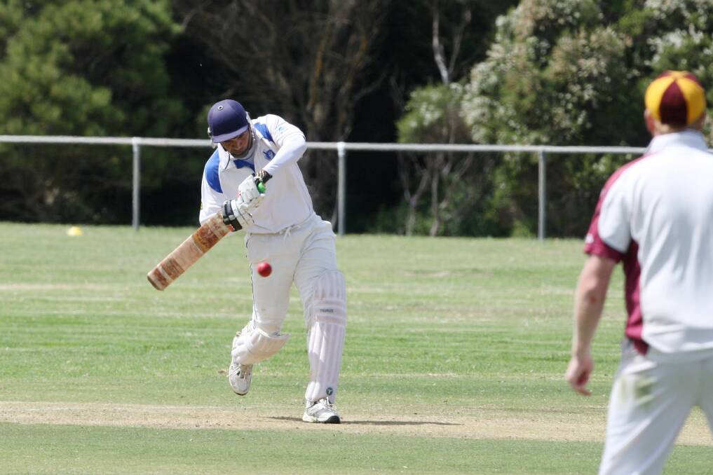 Russells Creek batsman Jayaweera Bandara made 95 runs on Saturday to help his side to a total of 213 in its two-day game against Nestles.