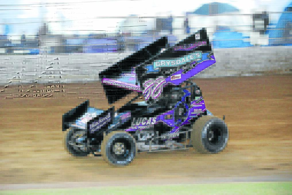 Stephen Bell in action at last year’s Grand Annual Sprintcar Classic.