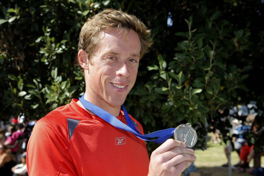  Brenton Rowe, of Dunkeld, won the Mens 10km run.