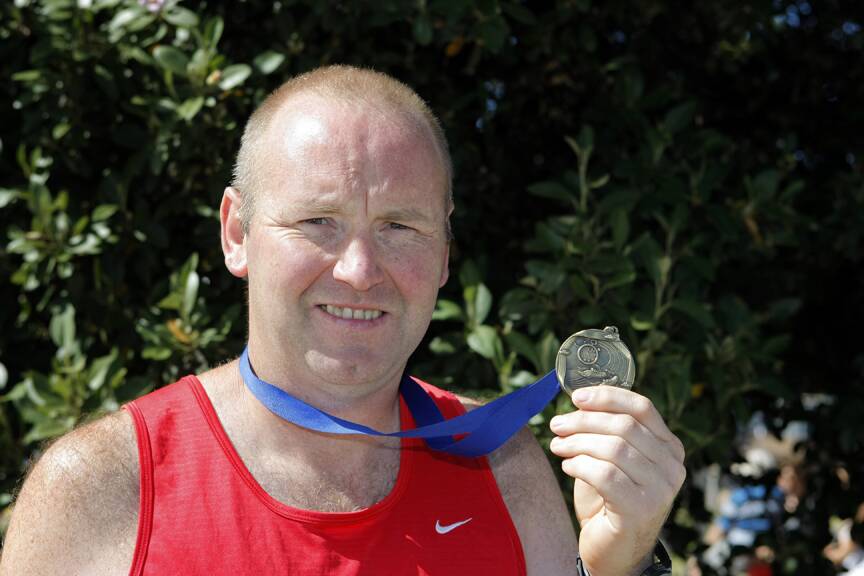  Andrew Blood, of Ballarat, won the 6km walk. 