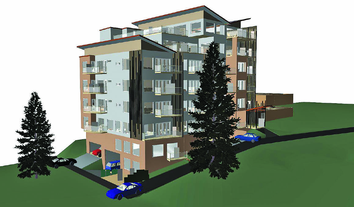A design's impression of the proposed development on Gilles Street.