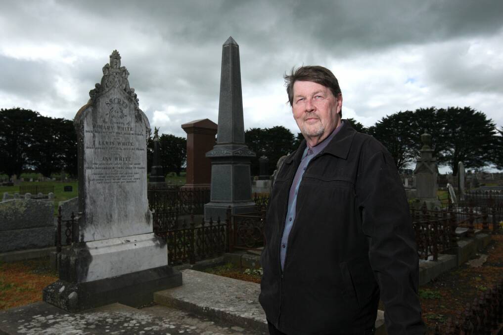Mortlake historian Craige Proctor will lead a tour of the town’s cemetery to tell the stories of some of its colourful occupants.  