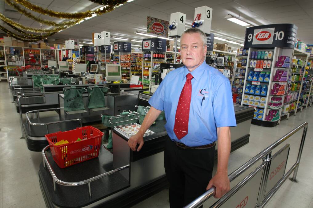 Terang Co-op manager Charlie Duynhoven says the meltdown has cost the business more than $50,000. 