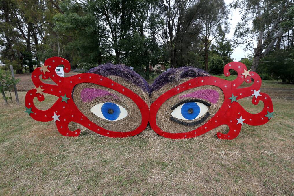 Dame Edna may have influenced this display at Tarrington's 2012 Laternen Festival.