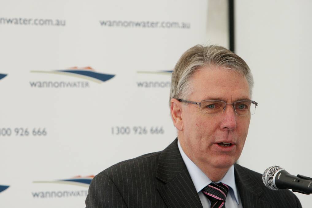 State Agriculture Minister Peter Walsh.