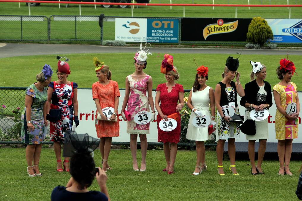 Fashions on the Field at Warrnambool's Oaks Day. Picture: LEANNE PICKETT