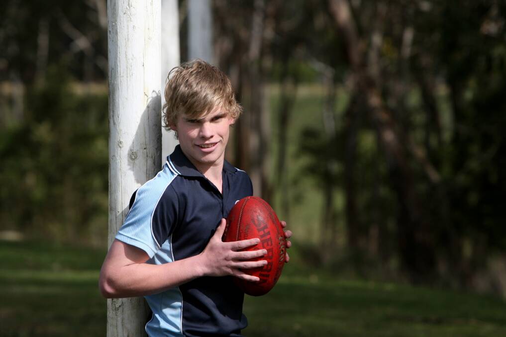 Tim Huglin, 17, from Hawkesdale, won the Pierre de Coubertin award for exemplifying Olympic values.