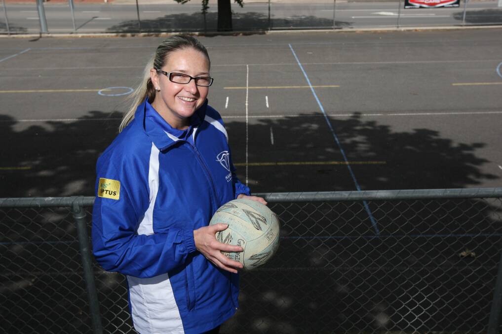 New Hamilton Kangaroos netball coach Sara Byrne.  Picture: AARON SAWALL