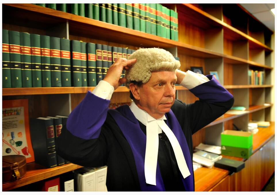 Judge Bill Stuart: a former defence lawyer.
