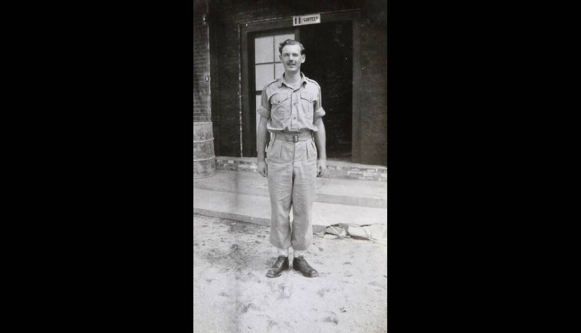 Grant Warnock, in uniform during his time in Japan as part of the British Commonwealth Occupation Force.