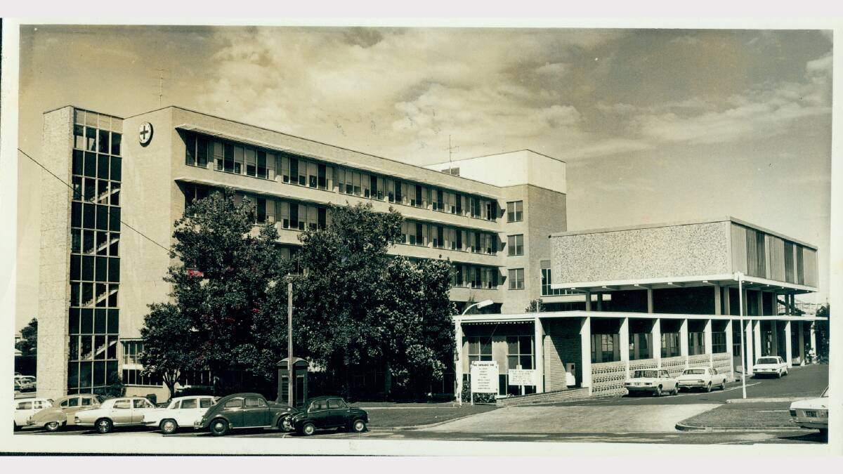 Warrnambool Base Hospital circa late-1960s.