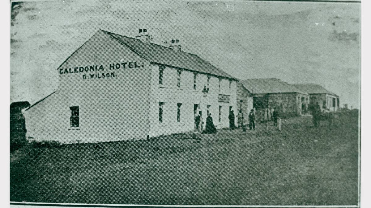 Old Caledonia Hotel, Fairy Street, pictured in 1868.